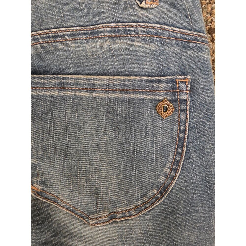 Democracy Ab Technology Jeans Womens Size 2 Low Rise Medium Wash Denim Pants - Picture 4 of 8